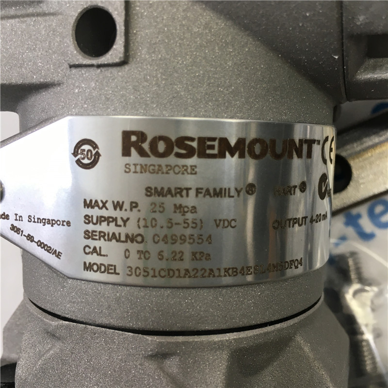 EMERSON Rosemount Pressure Transmitter 3051CD1A22A1KB4E8L4M5DFQ4