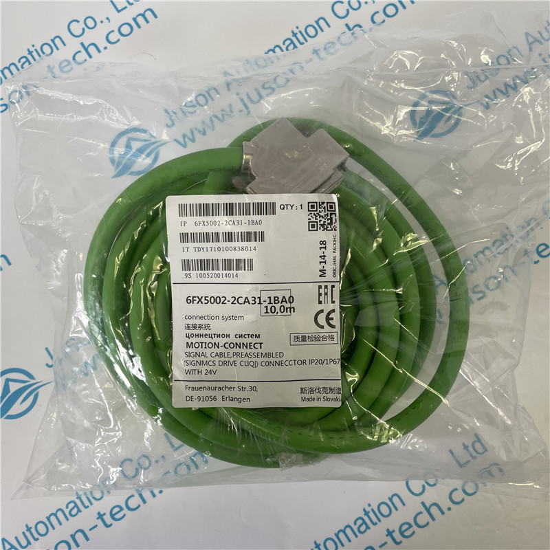 SIEMENS servo motor encoder cable 6FX50022CA311BA0 signal cable preassembled (encoder voltage