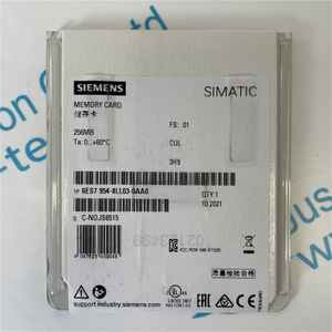 SIEMENS memory card 6ES7954-8LL03-0AA0 SIMATIC S7, MEMORY CARD FOR S7-1X00 CPU, 3,3 V FLASH, 256 MBYTE