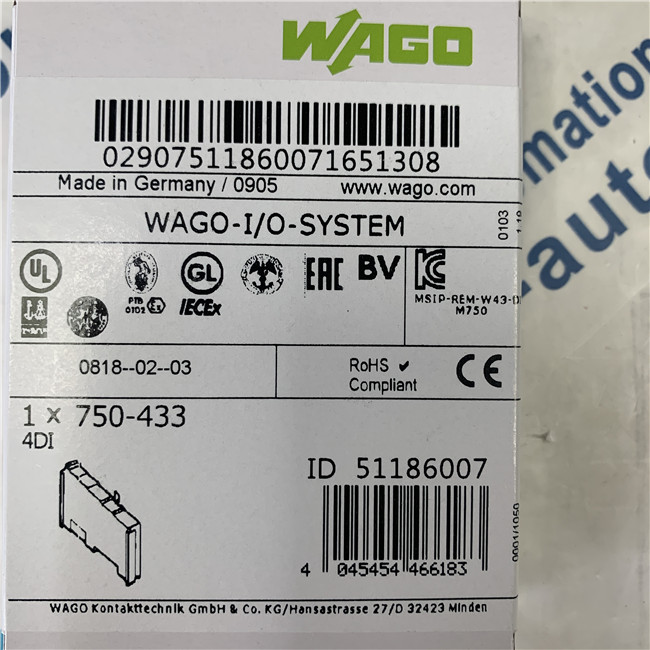 WAGO 750-433 Input and output modules