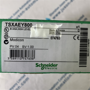 Schneider TSXAEY800 Analog input module with common point Modicon Premium - 8 I multirange