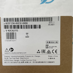 SIEMENS analog input and output module 6ES7234-4HE32-0XB0 SIMATIC S7-1200, analog I/O SM 1234, 4 AI/2 AO, +/-10 V, 14-bit resolution or 0 (4)-20mA