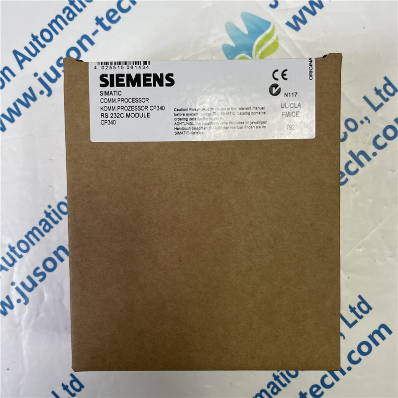 SIEMENS PLC module 6ES7340-1AH01-0AE0 SIMATIC S7-300, CP 340 COMMUNICATION PROCESSOR WITH RS232C INTERFACE (V.24) INCL. CONFIG. PACKAGE ON CD