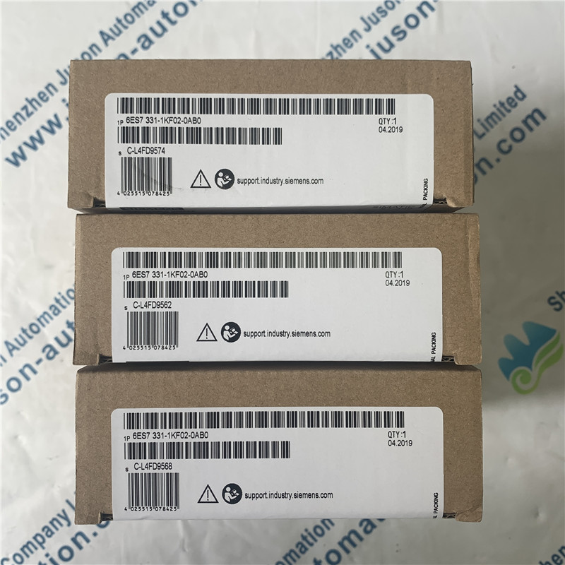 SIEMENS analog input module 6ES7331-1KF02-0AB0 SIMATIC S7-300, Analog input SM 331, Isolated 8 AI, resolution 13 bits U/I/resistor/Pt100, NI100, NI1000