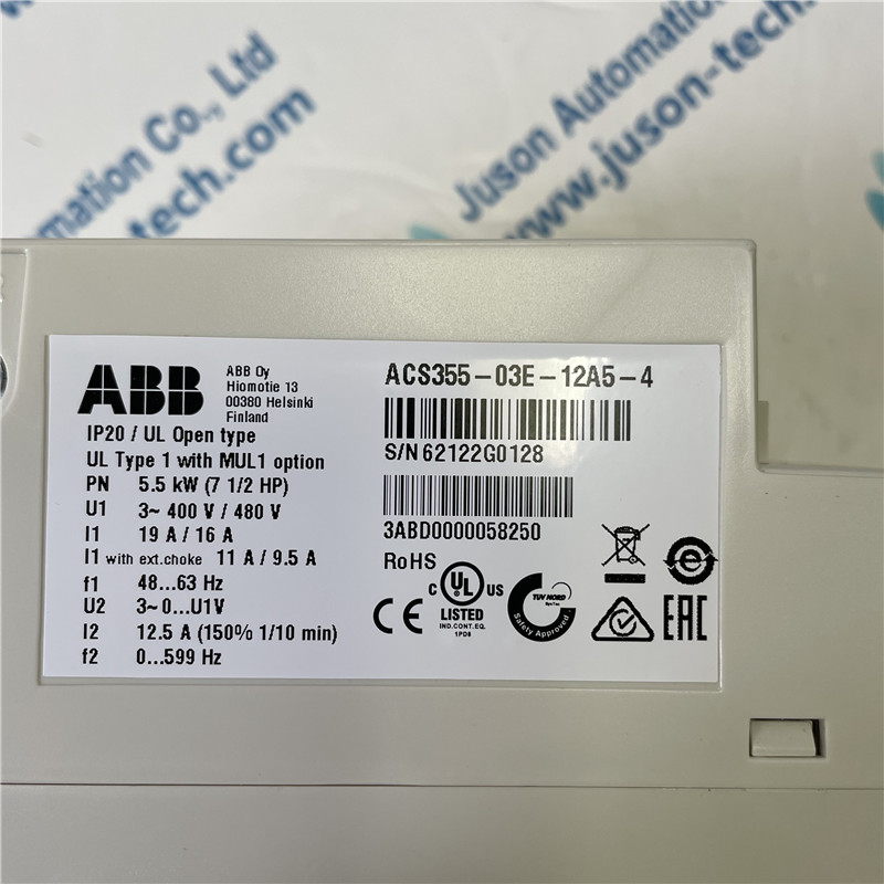 ABB inverter ACS355-03E-12A5-4