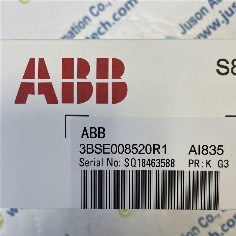 ABB analog input module AI835 3BSE008520R1