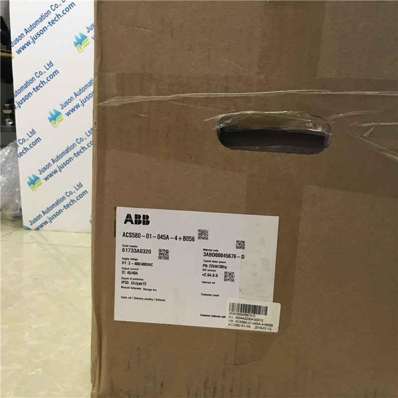 ABB inverter ACS580-01-045A-4+B056