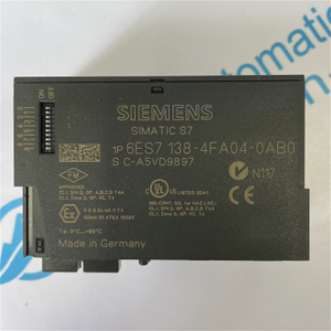 SIEMENS digital input module 6ES7138-4FA04-0AB0 SIMATIC DP, Electronics module f. ET200S, 4/8 F-DI PROFIsafe, 