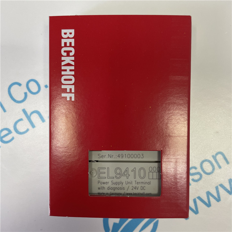 BECKHOFF analog input and output module EL9410