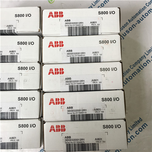 ABB PLC 8-channel analog input module 3BSE020512R1 AI801 