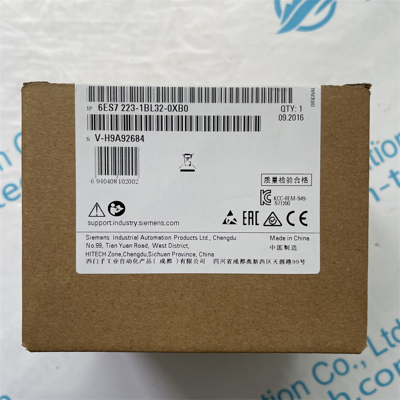 SIEMENS digital input and output module 6ES7223-1BL32-0XB0 SIMATIC S7-1200, Digital I/O SM 1223