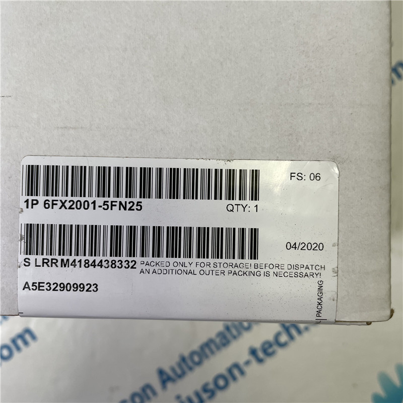 SIEMENS actual value encoder 6FX20015FN25 absolute encoder 6FX2001